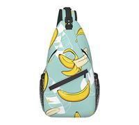 Borsa a tracolla a forma di palma a banana Borsa a tracolla diagonale