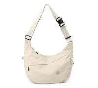 Borsa a tracolla a mezzaluna da donna, spaziosa borsa a tracolla per ravioli, borsa a tracolla in nylon morbida per lavoro e viaggi