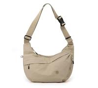 Borsa a tracolla a mezzaluna da donna, spaziosa borsa a tracolla per ravioli, borsa a tracolla in nylon morbida per lavoro e viaggi