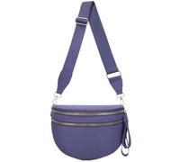 Borsa a tracolla a scacchi, in nylon, da donna, alla moda, a scacchiera, con tracolla, Pure yunwu viola, Moda