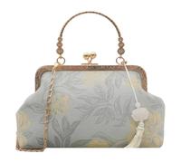 Borsa a tracolla a tracolla in stile cinese per donna Borse floreali ricamate Borsa elegante con pochette da