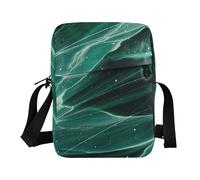 Borsa a tracolla a tracolla Piccole Borse a tracolla per le donne Borsa casual a tracolla Borse a tracolla Tracolla Tracolla Regolabile per lo shopping Falso Glitter Marmo Grano Navy Green