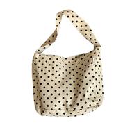 Borsa a tracolla alla moda Borse da lavoro in tela Borse semplici Borse a tracolla Borsa casual da donna per lavoro Incontri Regali universitari Tela per le donne, bianco, One Size