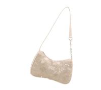 Borsa a tracolla alla moda con paillettes impreziosita da molteplici stili da indossare borsa a tracolla per tutti i giorni abbigliamento casual essenziale vari eleganti borsa a tracolla, bianco, One