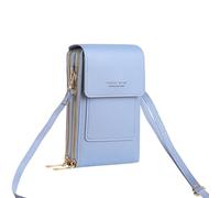 Borsa a tracolla alla moda e funzionale con pannello di visualizzazione integrato per un'azione fluida del telefono Borsa a tracolla sottile per passeggeri cittadini Touch Panel Pack Multi Pocket