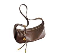 Borsa a tracolla alla moda in morbida pelle casual borsa ascellare per la ricerca professionale moderna e stili elegante borsa pendolarismo, Caff, One Size