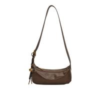 Borsa a tracolla alla moda in morbida pelle casual per la ricerca professionale moderna e gli stili, Marrone Bn, Medium