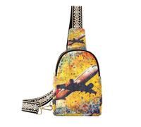Borsa a tracolla alla moda per aerei e aerei borsa a tracolla in pelle fanny pack petto per il viaggio, Aereo Aereo e Aerei, 1 size