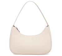 Borsa a tracolla alla moda per donna carina Hobo Tote borsetta mini pochette ascellare borsa per uso quotidiano/lavoro/viaggio/uscite casual, Motivo litchi Beige