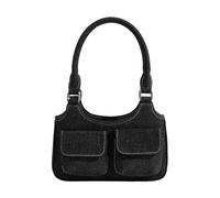 Borsa a tracolla alla moda per ragazza donna borsa da donna borsa multi-tasca alla moda borsa grande capacità ascellare tote