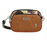 Anekke Borsa a tracolla piccola anima - design compatto e funzionale | scomparti indipendenti e maniglia regolabile | Dimensioni: 20 x 13 x 6 cm - Borse donna, Vari