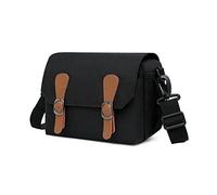 Borsa a tracolla antifurto per fotocamera digitale con tracolla regolabile per fotocamera digitale Canon PowerShot SX70 HS, Nero , Custodia per fotocamera