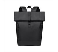 Borsa a tracolla arrotolabile per lavoro e tempo libero, nera