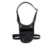 Borsa a tracolla ascellare tatticamente nascosta borsa Moll Regolare Marsupio Borsa per attrezzi da viaggio all'aperto Borsa antifurto Donna Uomo, Camouflag notte oscura