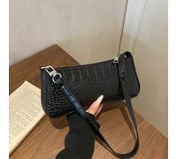 Borsa a tracolla asimmetrica alla moda con stampa coccodrillo, versatile, elegante e semplice, adatta per lo shopping, il portafoglio, le donne giovani, gli studenti universitari, i novelli sposi e i 