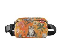 Borsa a tracolla bianca elegante con palline da hockey, per donne e uomini, impermeabile, con cinghia regolabile, per viaggi, vacanze, corsa, 05, 1 Size