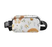 Borsa a tracolla bianca elegante con palline da hockey, per donne e uomini, impermeabile, con cinghia regolabile, per viaggi, vacanze, corsa, 20, 1 Size