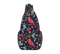 Borsa a tracolla Bird On The Branch, zaino a tracolla a tracolla, borsa a tracolla leggera per uomo donna