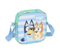 Borsa a Tracolla Bluey Sisters Verde 16 x 18 x 4 cm