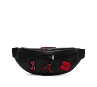 Borsa a tracolla Borough Varsity Jordan (5,6 l) - Nero TAGLIA UNICA