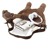 Borsa a tracolla - Borsa a mano in finta pelle, design animale, alla, organizer portatile da viaggio | per college, campus, gite in città, vacanze, mercato, ufficio, libero Activiti