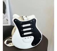 Borsa a tracolla, borsa a spalla, borsa a forma di chitarra, borsa asimmetrica, moda, di alta gamma, di nicchia, raffinata, adatta per feste, pendolarismo, shopping, con cerniera Poliestere