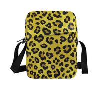 borsa a tracolla borsa a tracolla borsa a tracolla borse a tracolla borsa a tracolla per viaggio tracolla regolabile per la scuola falso glitter leopardo stampa giallo