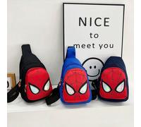 Borsa a tracolla, borsa a tracolla, borsa a tracolla, portamonete, borsa a tracolla casual da esterno, porta carte di credito a tema supereroe dei cartoni animati Marvel Spiderman, design resistente e