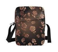 Borsa a tracolla borsa a tracolla borsa a tracolla tracolla tracolla regolabile per lo shopping stile gotico spazio oro rosa nero