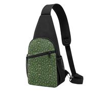 Borsa a tracolla, borsa a tracolla in diagonale borsa da viaggio per escursionismo borsa a tracolla borsa da giorno unisex,Modello Martini E Olive