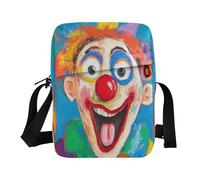 borsa a tracolla borsa a tracolla uomo donna borse a tracolla borsa a mano per donna tracolla regolabile per scuola clown volti divertenti