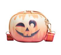 Borsa a tracolla | Borse di Halloween con zucche del diavolo | Borsa a tracolla in pelle impermeabile per appuntamenti, shopping, viaggi e abbigliamento da lavoro, Cattivo, Refer to description