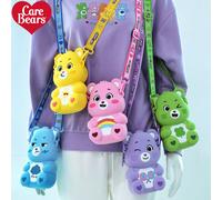 Borsa a tracolla Care Bears, borsa a tracolla con cartone animato orso, borsa a tracolla Care Bears, borsa a tracolla di grande capacità, borsa Ita, borsa viola, borsa a tracolla da donna, mini borsa,