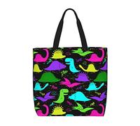 Borsa a tracolla casual Dino Borsa a mano riutilizzabile per la spesa, borsa da viaggio, borsa per la spesa, regali per le donne