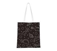 Borsa a tracolla casual Dino Borsa a mano riutilizzabile per la spesa, borsa da viaggio, borsa per la spesa, regali per le donne