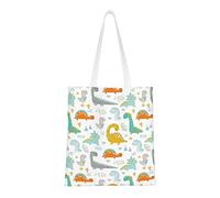 Borsa a tracolla casual Dino Borsa a mano riutilizzabile per la spesa, borsa da viaggio, borsa per la spesa, regali per le donne