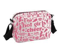 Borsa a tracolla Cheerleader regalo Cheerleader Team Cheer Coach Appreciation Present Cheer, Caldo Cheer Hkb Eu, 8.27 Inches × 5.91 Inches × 0.79 Inches
