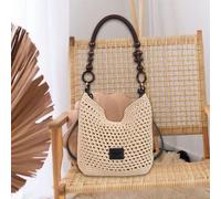 Borsa a tracolla classica casual Beach Beach Crochet per il lavoro