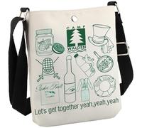Borsa a tracolla classica Hallie & Parker regalo per fan del film anni '90 Let's Get Together Yeah Summer Camp, Prendiamo Cb Eu, 8.27 Inches ×6.5 Inches × 0.79 Inches