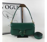 Borsa a tracolla Coach C0772 Pillow Tabby tracolla 26 donna in pelle verde ou...