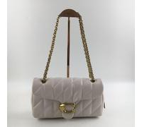 Borsa a tracolla Coach CP150 bianca Tabby 26 outlet in pelle