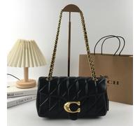 Borsa a tracolla Coach CP150 nera Tabby 26 outlet in pelle