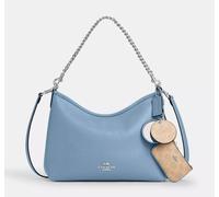 Borsa a tracolla Coach Laurel ciondolo a specchio e marsupio piscina blu CBI9...