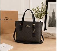 Borsa a tracolla Coach Mollie Tote 25 Signature Canvas C4250 nuova