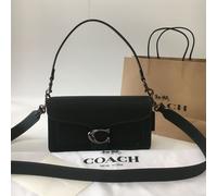 Borsa a tracolla Coach Tabby 26 CH857 2 vie tracolla uscita ottone nero
