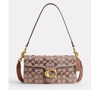 Borsa a tracolla Coach Tabby 26 Crystal Signature Jacquard Mushroom Brown...