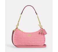 Borsa a tracolla Coach Teri 2WAY tracolla paglia CBH59 con ciondolo ciliegia ...