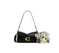 Borsa a tracolla Coach x Brain Dead Soft Tabby 26 con charms nera (CEO03 B4/BK)