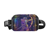 Borsa a tracolla colorata a forma di sirena, per donne, uomini, adolescenti, grande capacità, borsa da cintura, Tarocchi Arcieri Luminosi, 1 size