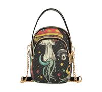 Borsa a tracolla compatta Mandala Owl | Borsa a tracolla con tre modi di trasporto: a tracolla, a spalla o dalla maniglia superiore